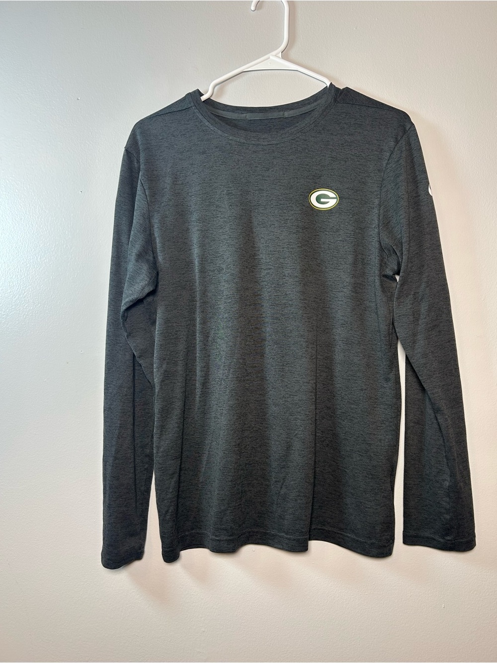 Green Bay Packers Nike Dri-FIT NFL Sideline Performance Charcoal Gray Men’s L